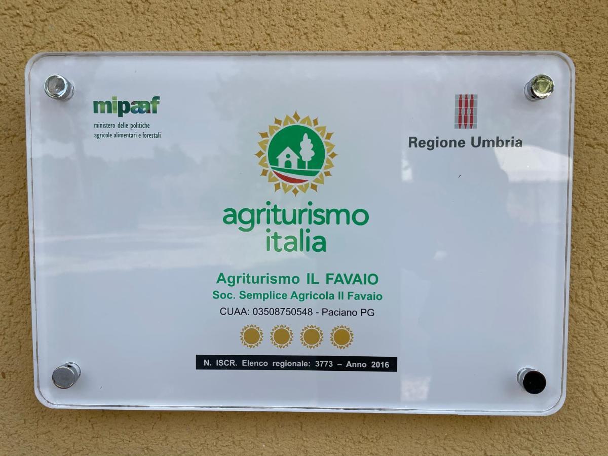 Agriturismo Con Cucina Il Favaio 파치아노 외부 사진