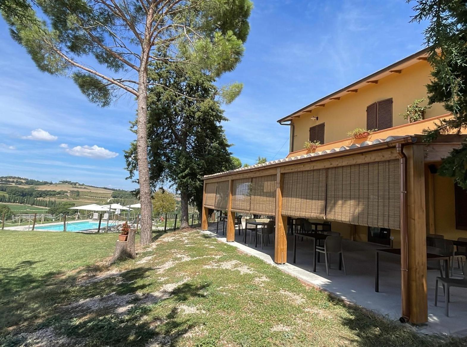 Agriturismo Con Cucina Il Favaio 파치아노 외부 사진