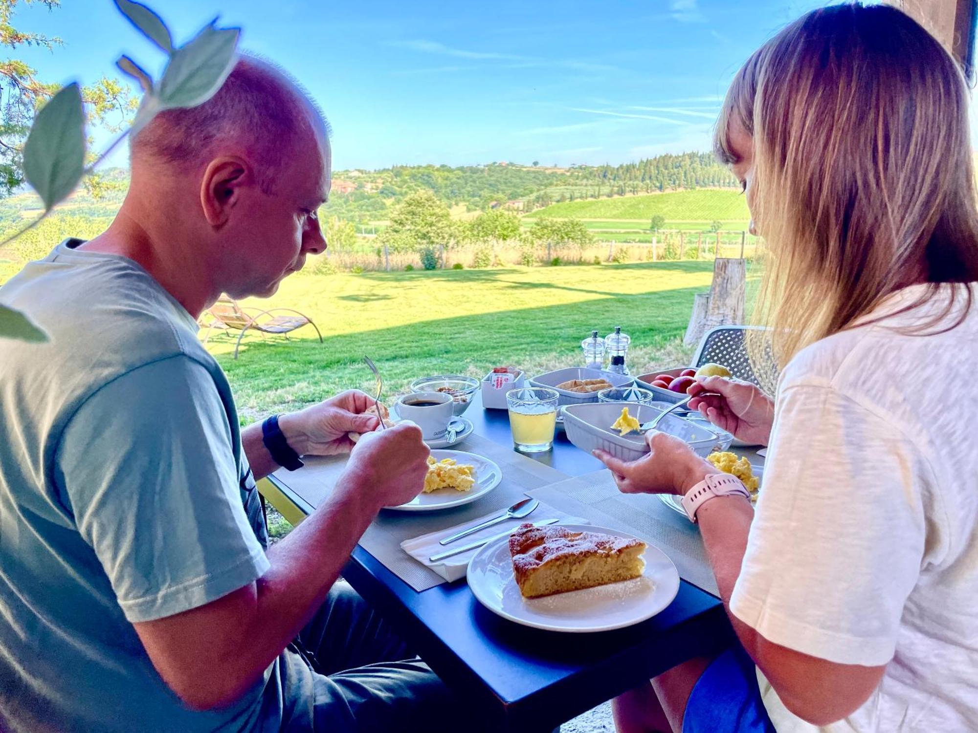 Agriturismo Con Cucina Il Favaio 파치아노 외부 사진